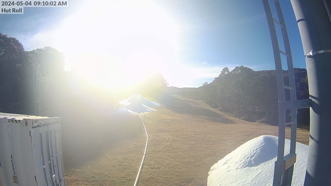 Hut Roll Snow Cam, Mt Baw Baw