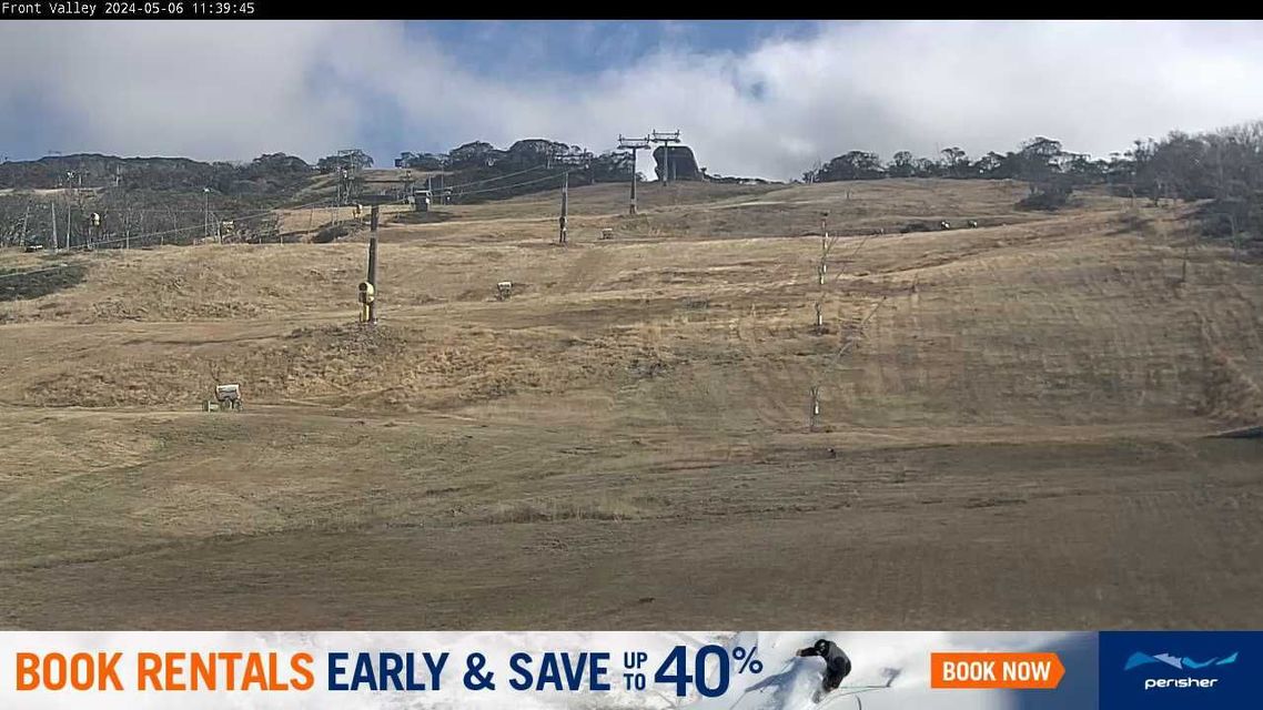 Front Valley Snow Cam, Perisher