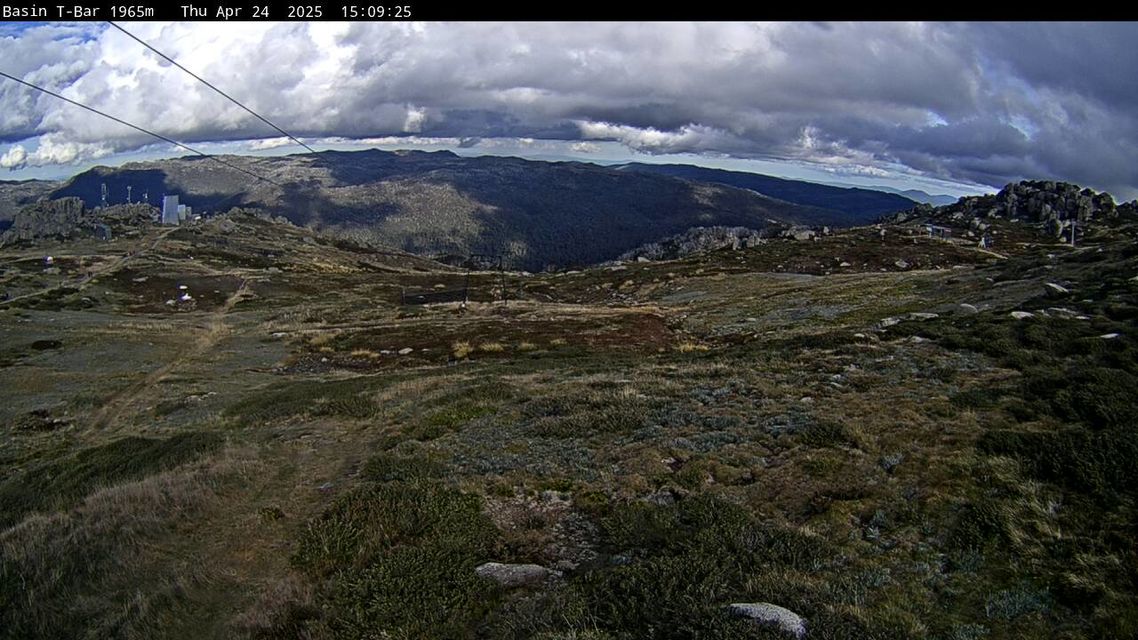 The Basin T Bar Snow Cam, Thredbo